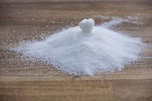 sucre allégé à l'aspartame